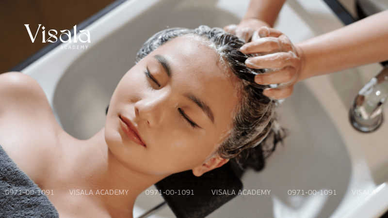 Nghề Gội Đầu Dưỡng Sinh Spa